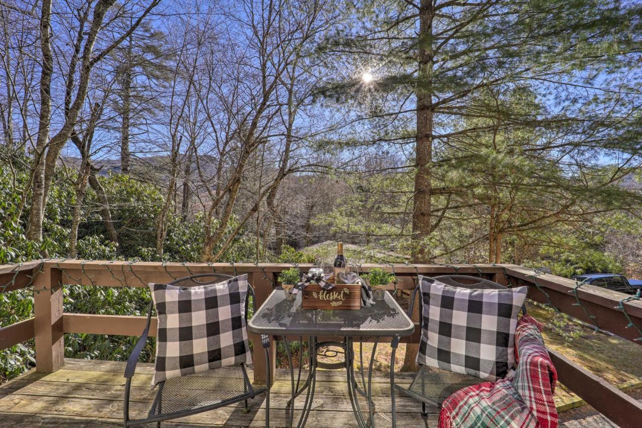 Banner Elk Mountain Retreat With Deck And Fireplace Ngoại thất bức ảnh